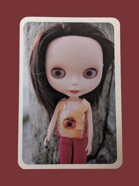 10/$25 Vintage 2004 Hello Blythe! Fashion Doll Blank Photo Postcard